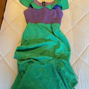Disney Vintage Style Little Mermaid Cosplay dress